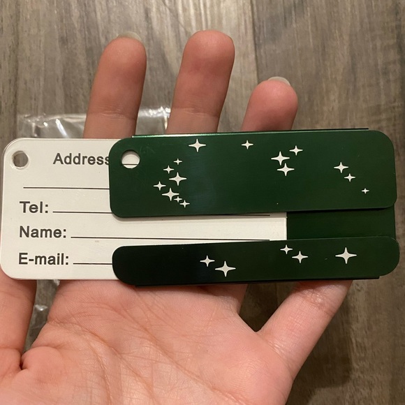 Owlcrate Metal Bag Tag - Picture 2 of 2